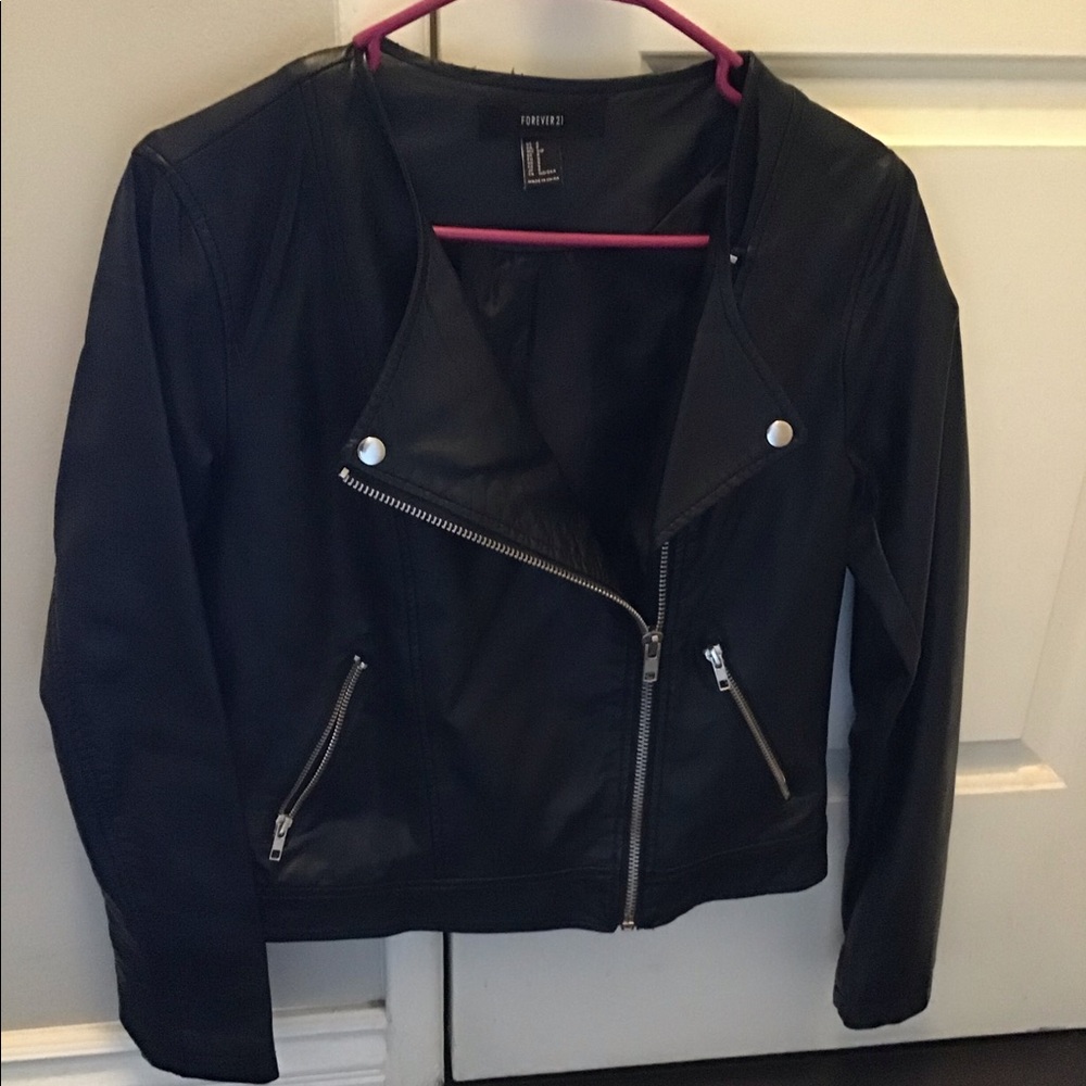Forever 21 Leather Jacket